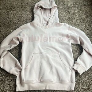 Lululemon Light Pink Hooded Sweatshirt